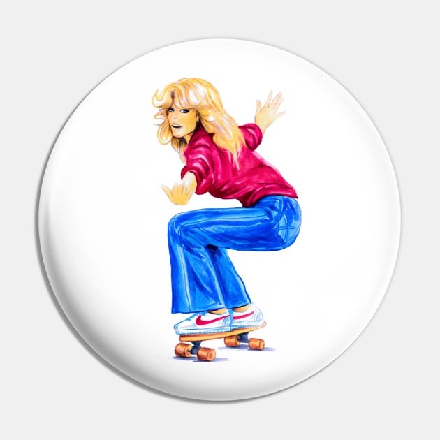 Farrah Fawcett Pin by Svetlana Pelin