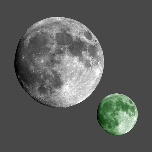 Two moons. by daust