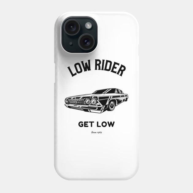 Low Rider Vintage Car Phone Case by vukojev-alex