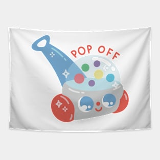 Pop off Retro Vintage Toy Art Tapestry