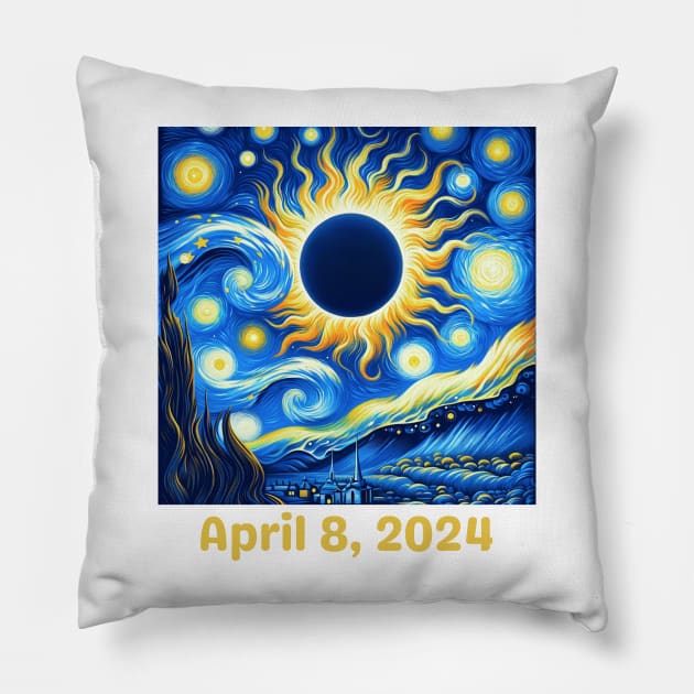 Eclipse Shirt 2024 Eclipse Tshirt Total Solar Eclipse Shirt April 8 2024 Tee Eclipse 2024 Funny Astronomy Gift Solar Eclipse Pillow by HoosierDaddy