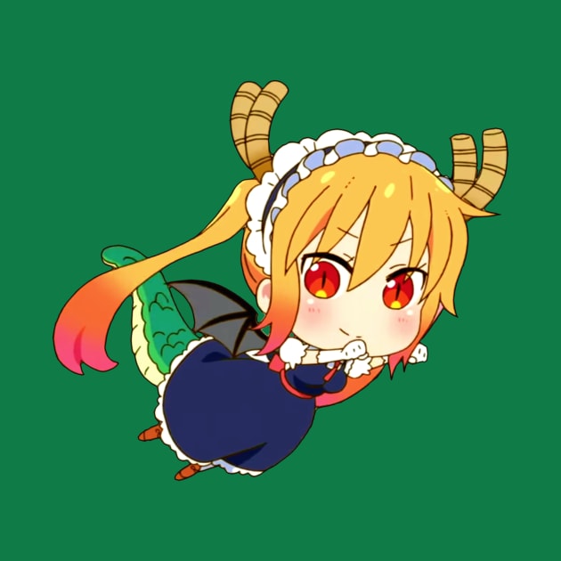 flying tohru by Amacha