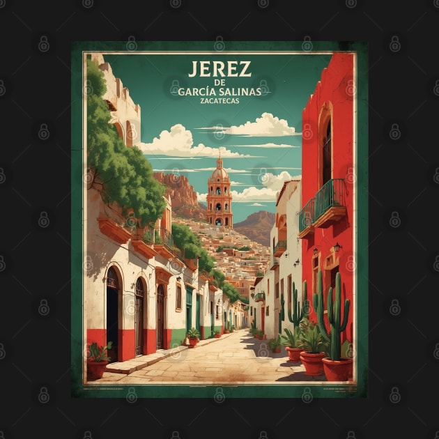 Jerez de Garcia Salinas Zacatecas Mexico Vintage Tourism Travel by TravelersGems