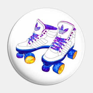 Roller Derby skaters Pin