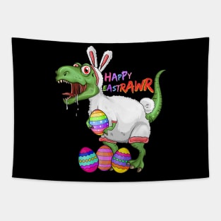 Happy Eastrawr T-Shirt Dinosaur T-Rex Easter Bunny Tapestry