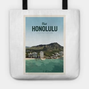 Visit Honolulu Tote