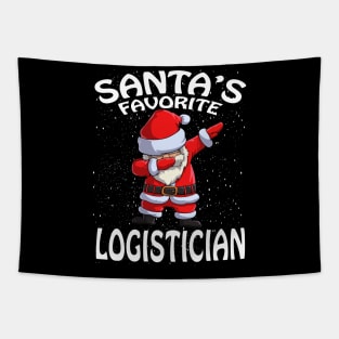 Santas Favorite Logistician Christmas Tapestry