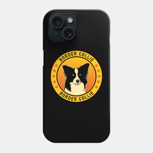 Border Collie Dog Portrait Phone Case