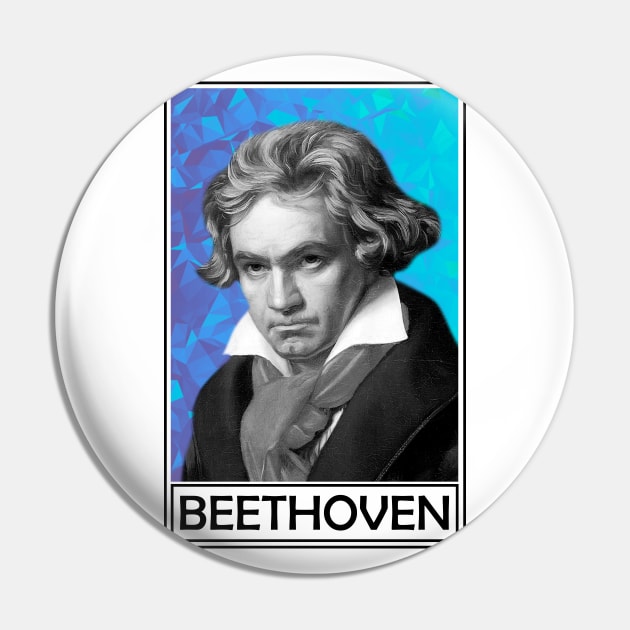 Ludwig van Beethoven Pin by TheMusicophile