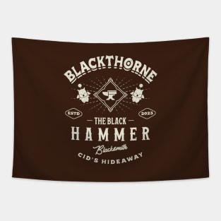 Blackthorne Hideaway Blacksmith Tapestry