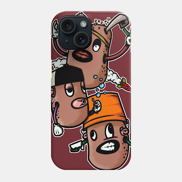 potatoes Phone Case by manuvila