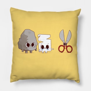 Rock Paper Bully Pillow