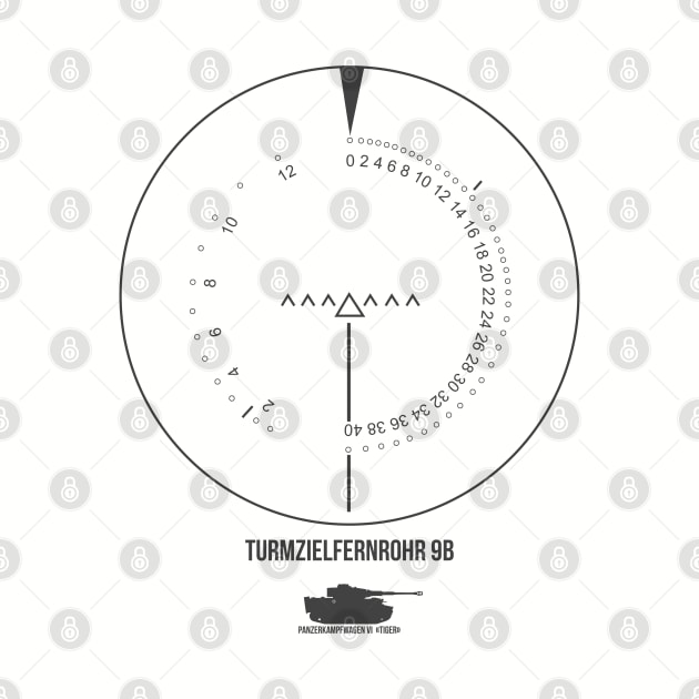 German tank sight Turmzielfernrohr 9b by FAawRay