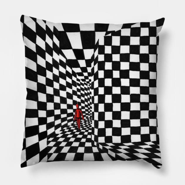 Chess Art 1 Pillow by benheineart