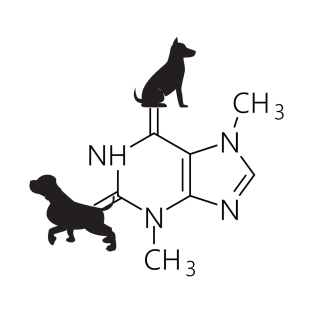 coffee and dog chemistry T-Shirt