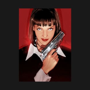 Mia Wallace Gun T-Shirt