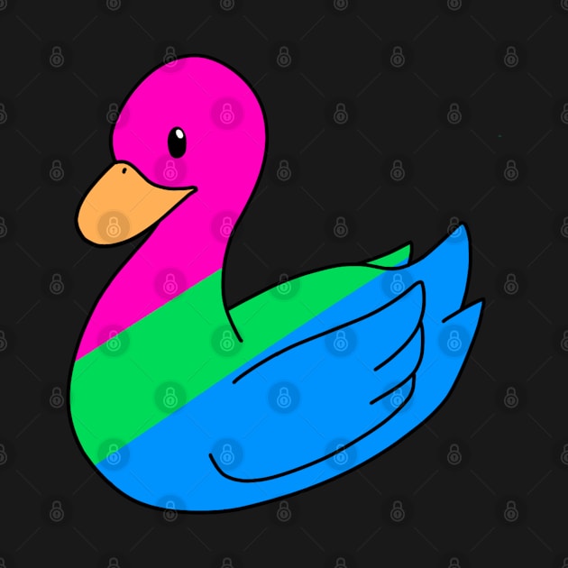 Polysexual Duck by ceolsonart