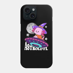 Astrolotl Axolotl Astronauts Funny Halloween Axolotl Kawaii Phone Case