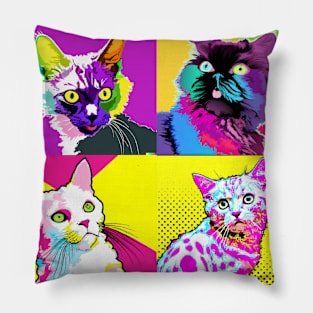 LaPerm Pop Art - Cat Lover Gift Pillow