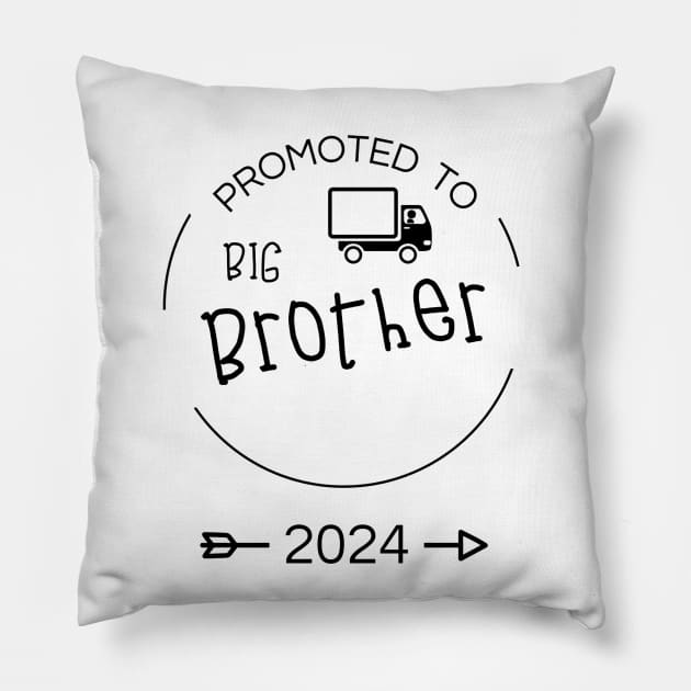 Promoted To Big Brother 2024 Pillow by Dylante