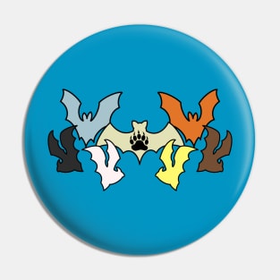 Pride Bats Bear Pin