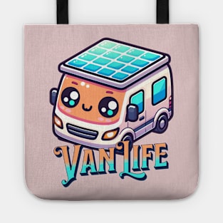 Van Life in a cute little graphic design Tote