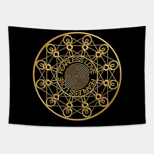 Fearless Love Gold Series 6 Tapestry