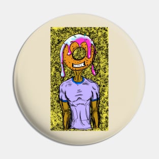 Donut Man Pin