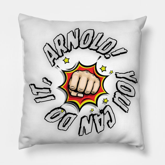 You can do it, Ash Pillow by Surta Comigo