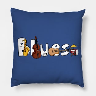 The Blues Pillow