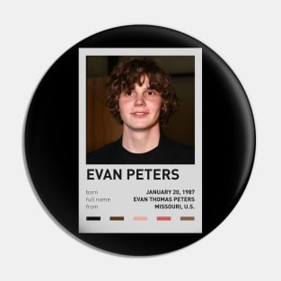 Evan Peters Pin