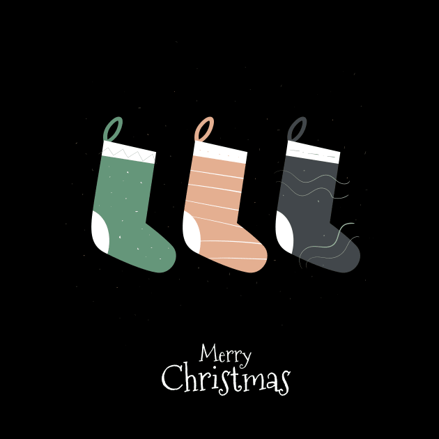 Christmas socks by kameleon