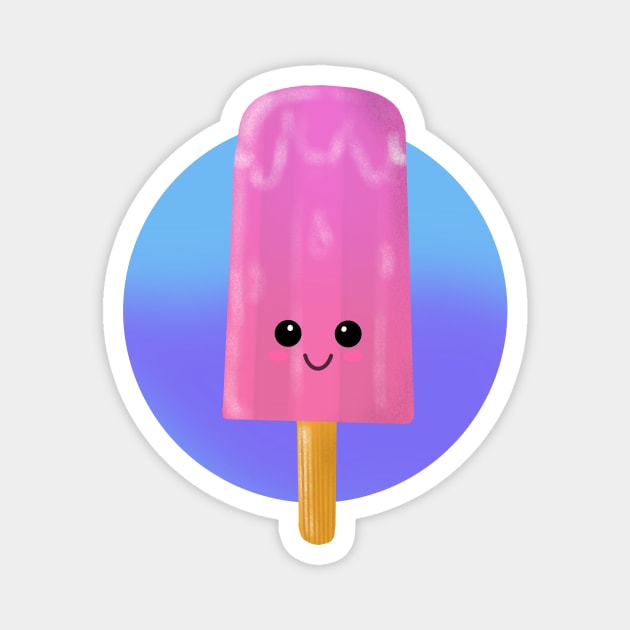 Happy popsicle Magnet by Shyflyer
