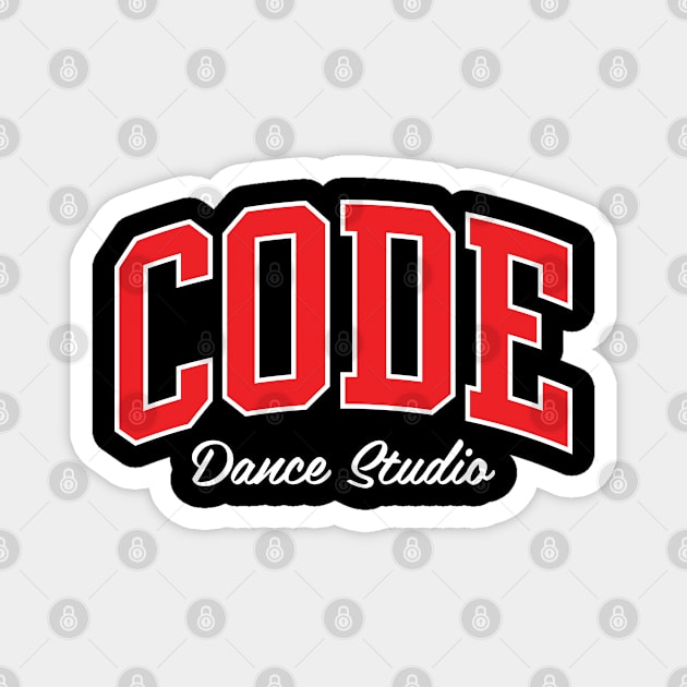 CODE Dance Studio Magnet by bellamuert3