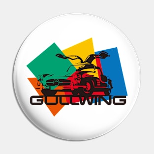 Vintage Gull Wing mercedes Pin