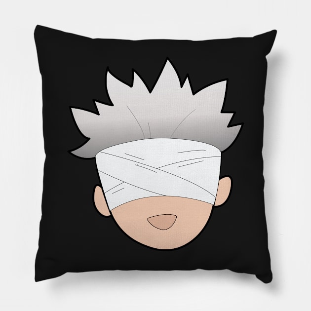 Gojo Satoru Pillow by whiteasters