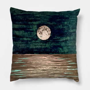 Moonlit Sea Pillow