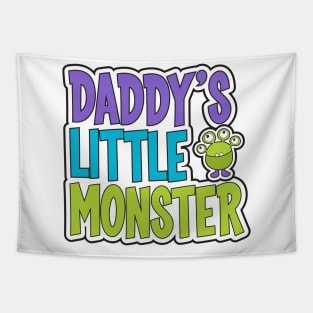 Daddy's Little Monster Tapestry