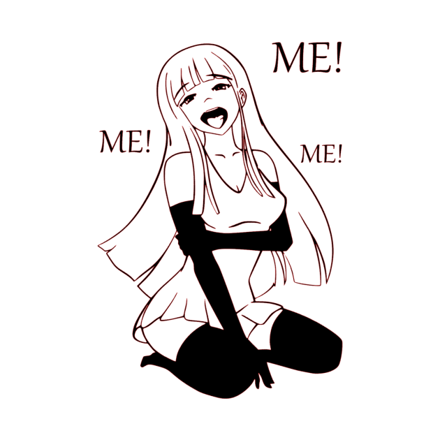 Me Me Me Anime Girl Anime Girls TShirt TeePublic