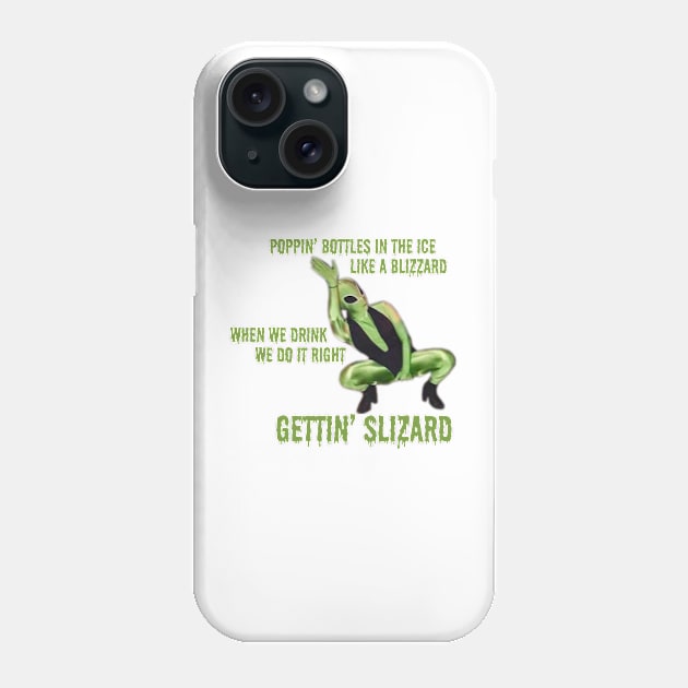 Gettin Slizard Phone Case by Jessimk