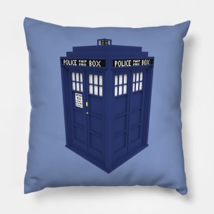 3D Tardis Pillow