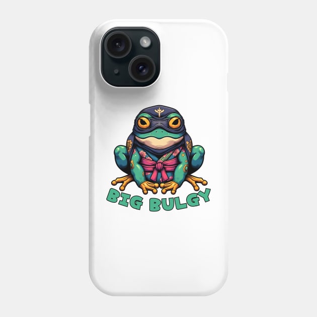 Frog thief Phone Case by Japanese Fever