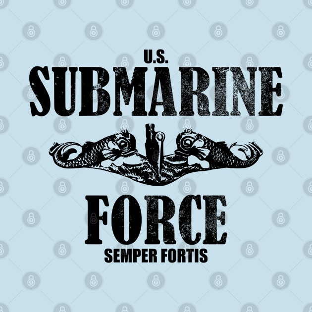 U.S. Submarine Force (distressed) by TCP