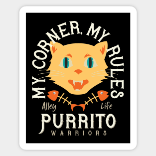 Street Cat Stickers Teepublic