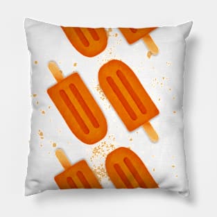 Orange Popsicle Pillow