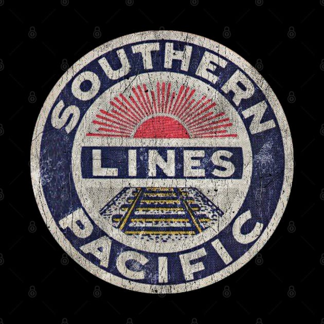 Southern Pacific Lines Railroad USA by Amandeeep