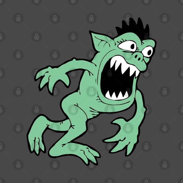 Angry Green Monster by Urbanic