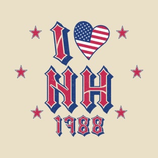 I Love NH - 1788 T-Shirt