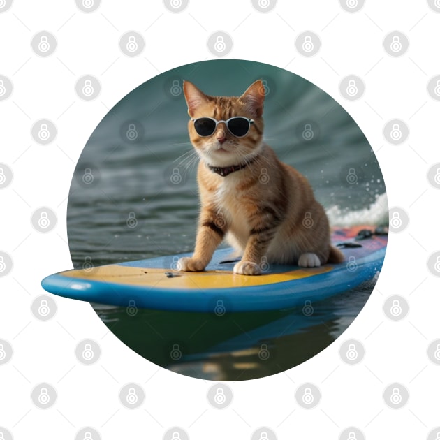 SURFER CAT by JWOLF