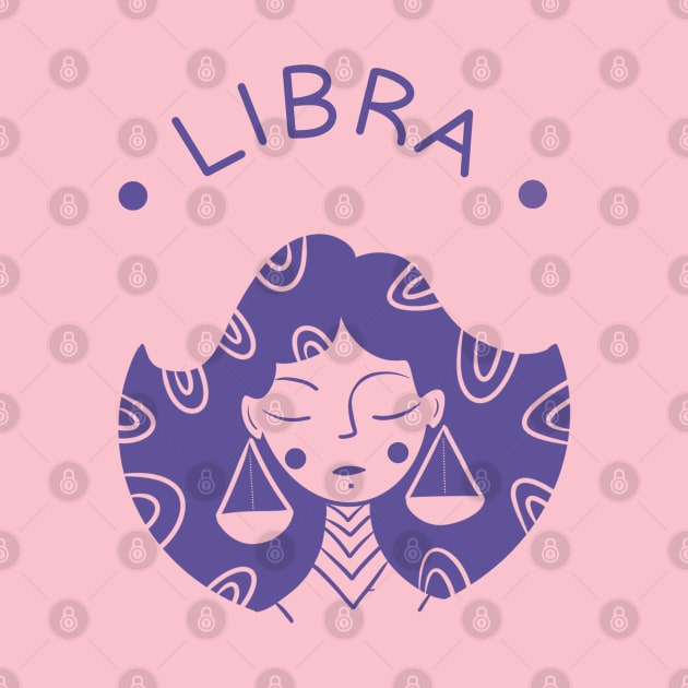 Libra zodiac girl by eternalshadeart